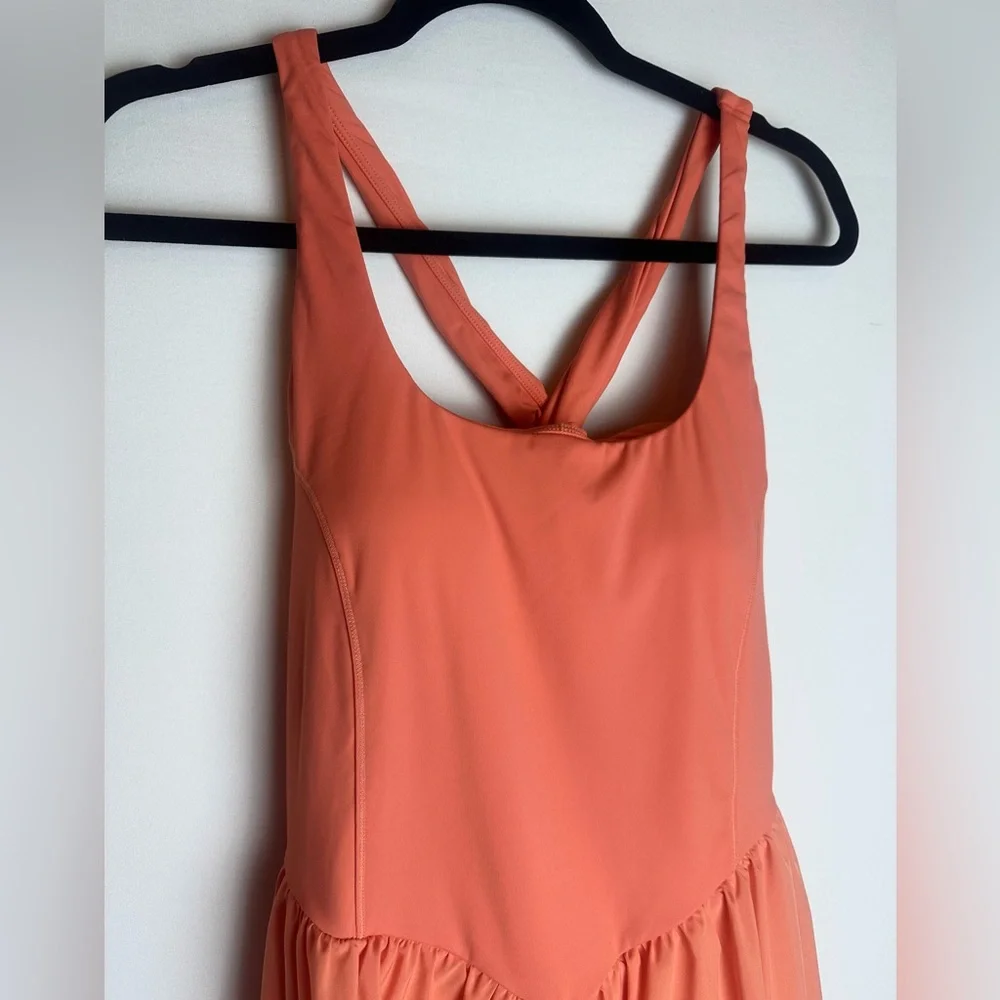 Halara Breezeful Backless Corset 2-in-1 Pocket Mini Quick Dry Flowy Active Dress - Picture 7 of 16